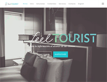 Tablet Screenshot of feeltourist.com